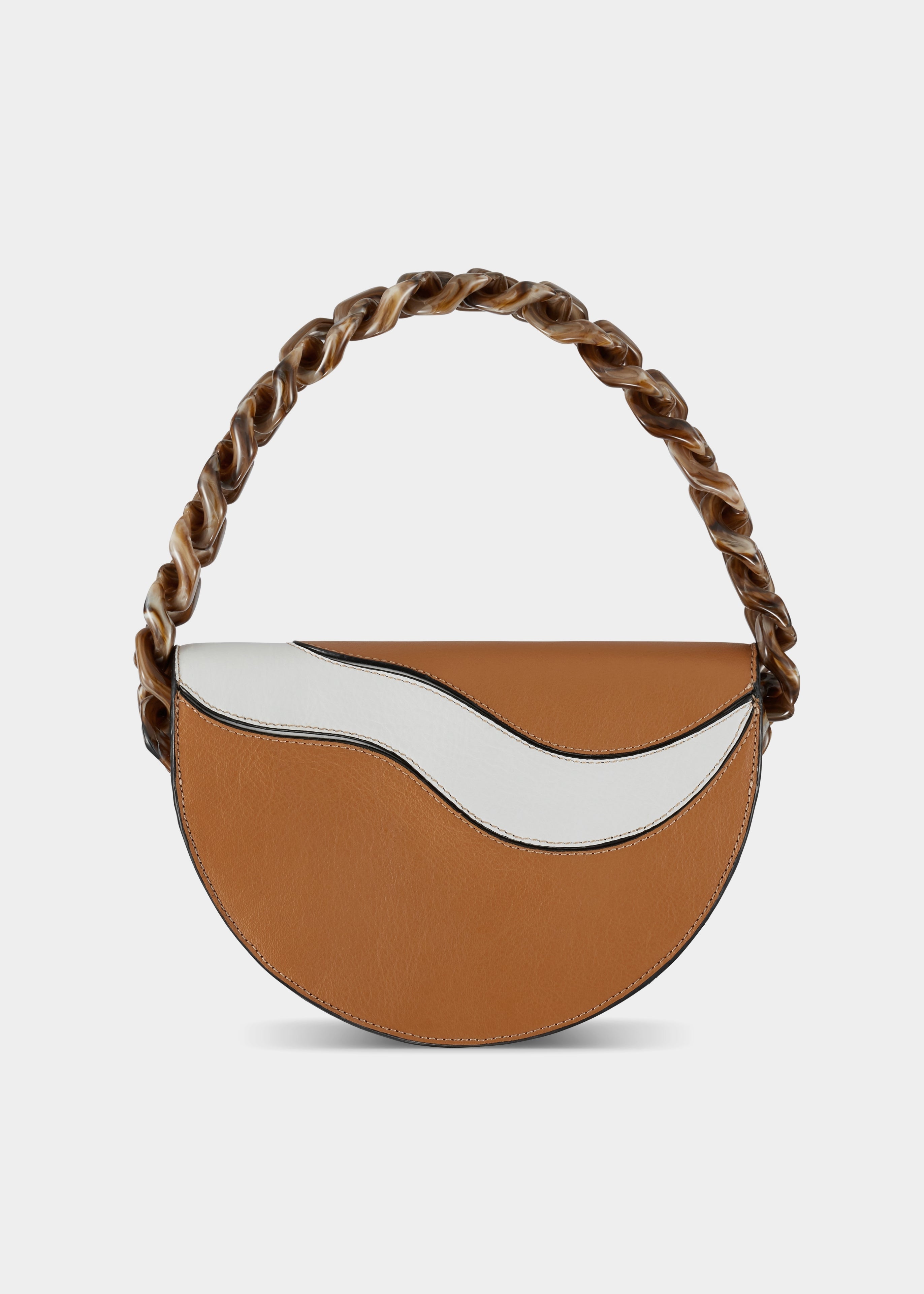 Bonny Bag White & Cognac