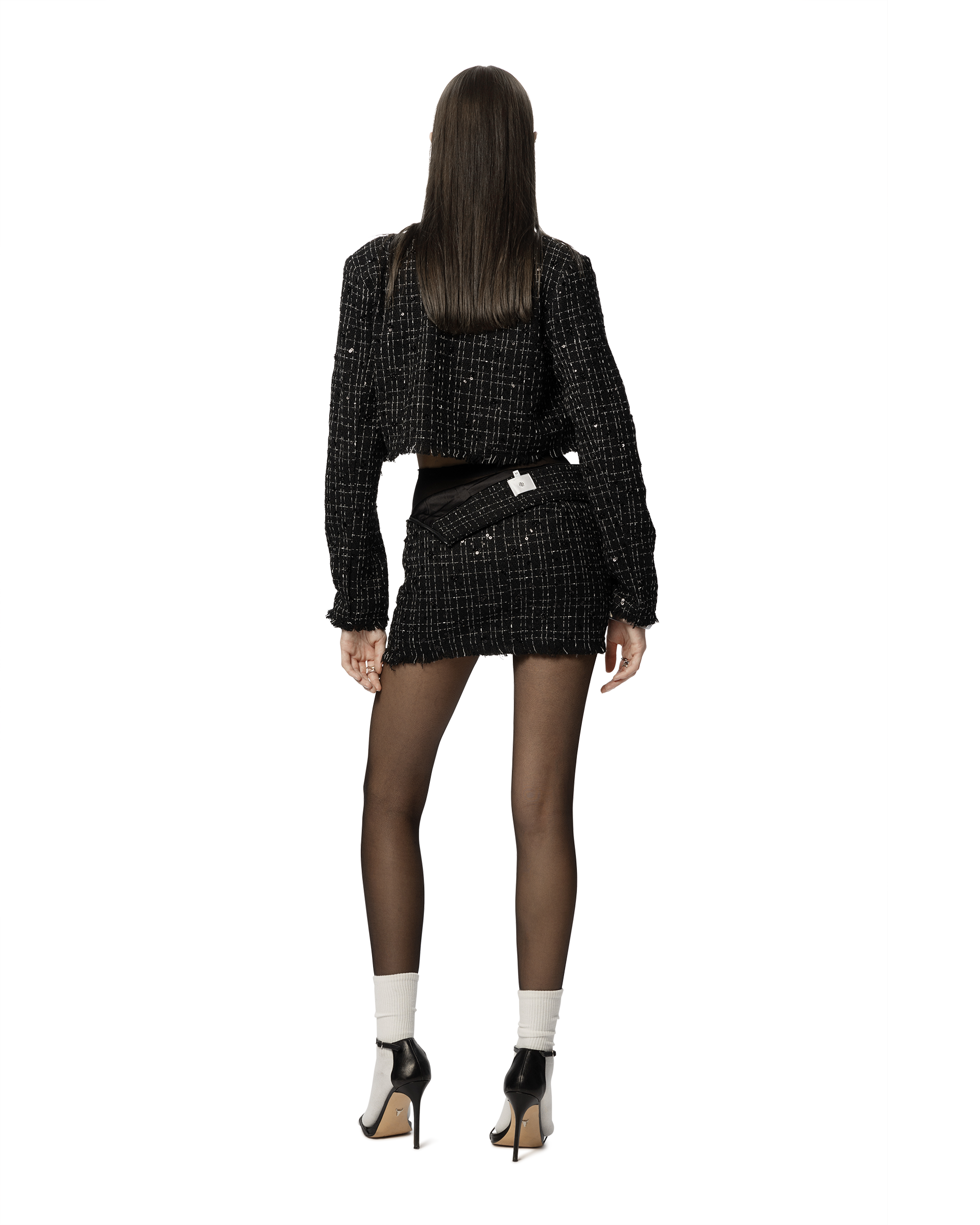 ASAP Tweed Jacket Black