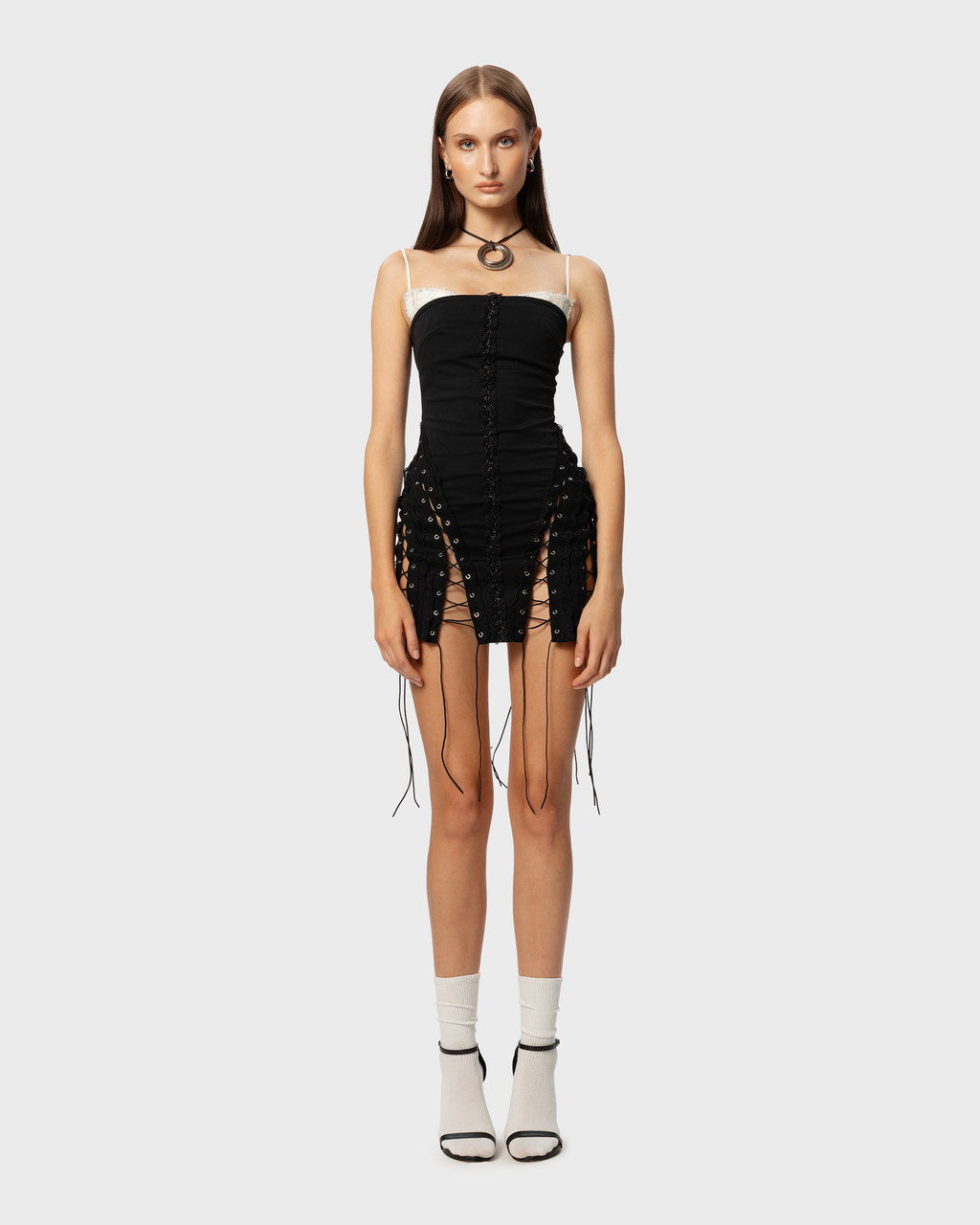 Sorry I'm Late Dress Black