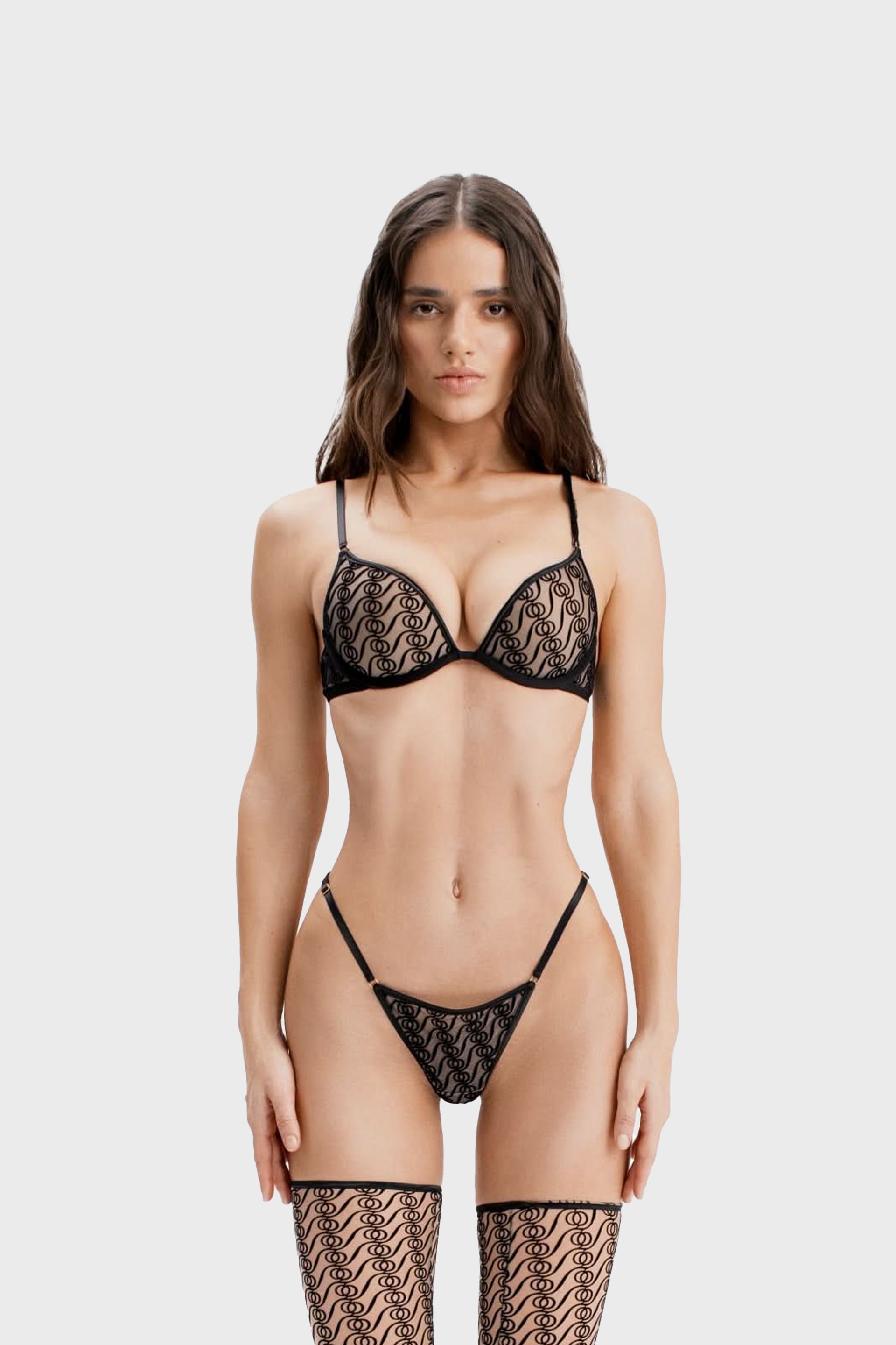 Alizee Super Push Up Black