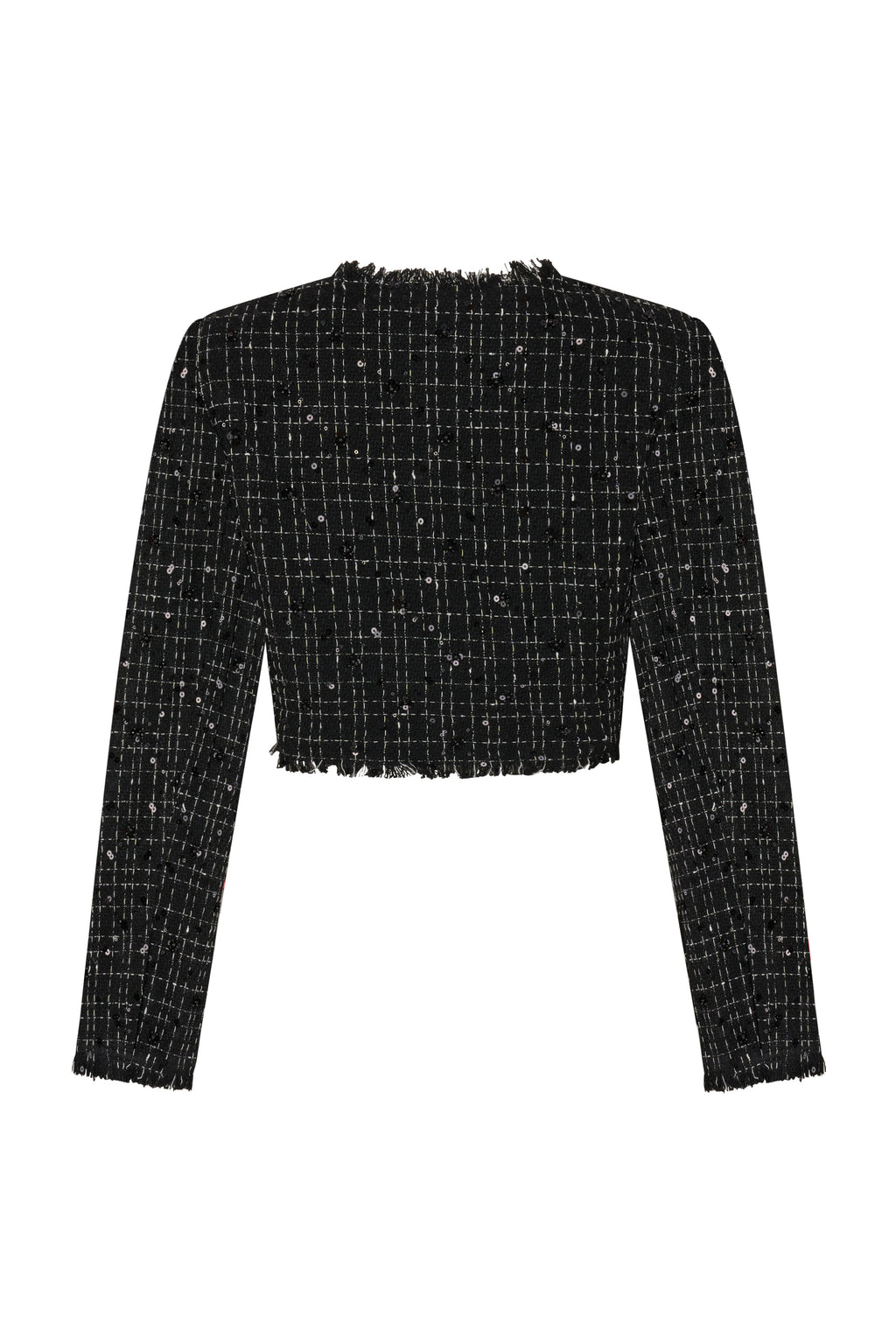 ASAP Tweed Jacket Black