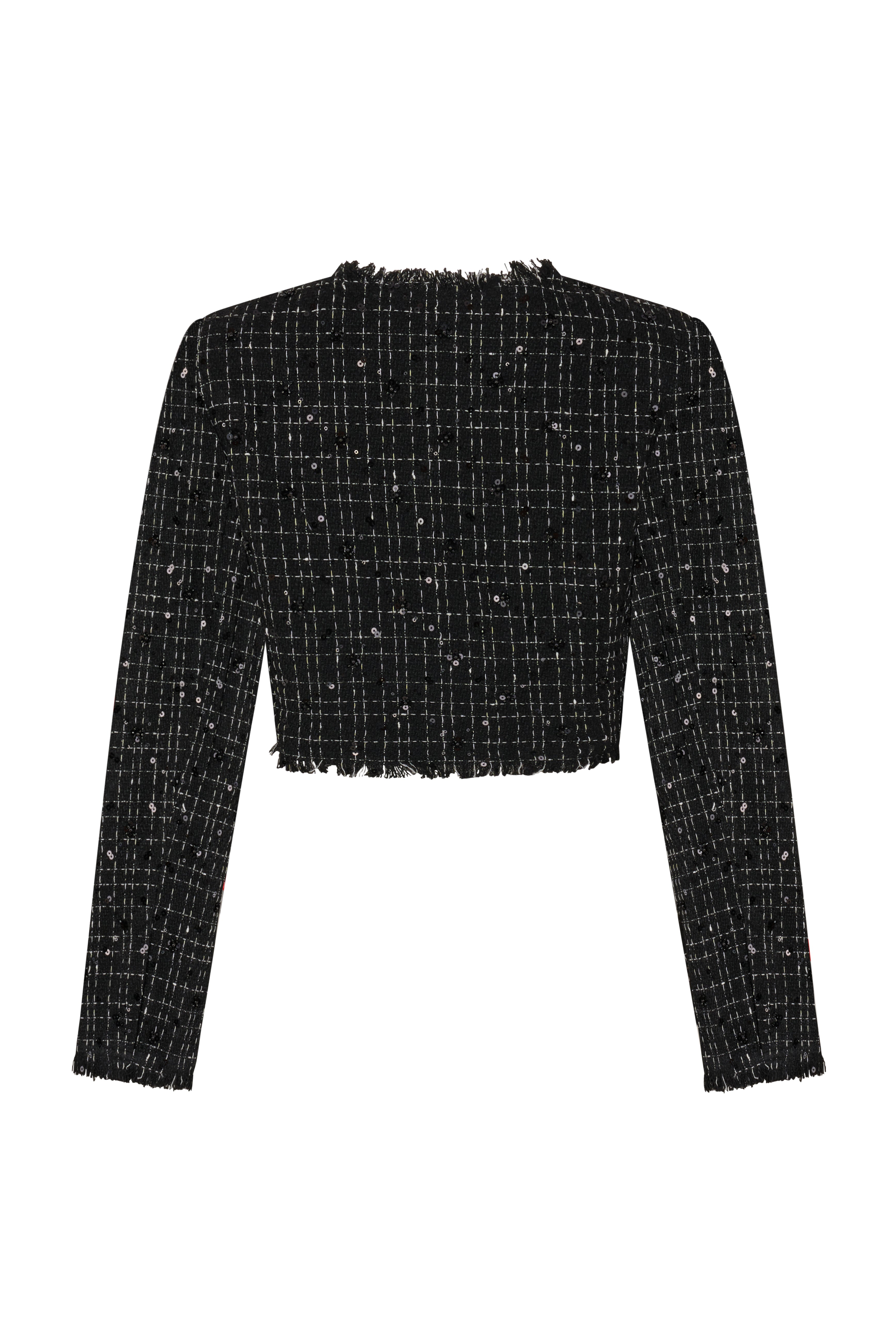 ASAP Tweed Jacket Black