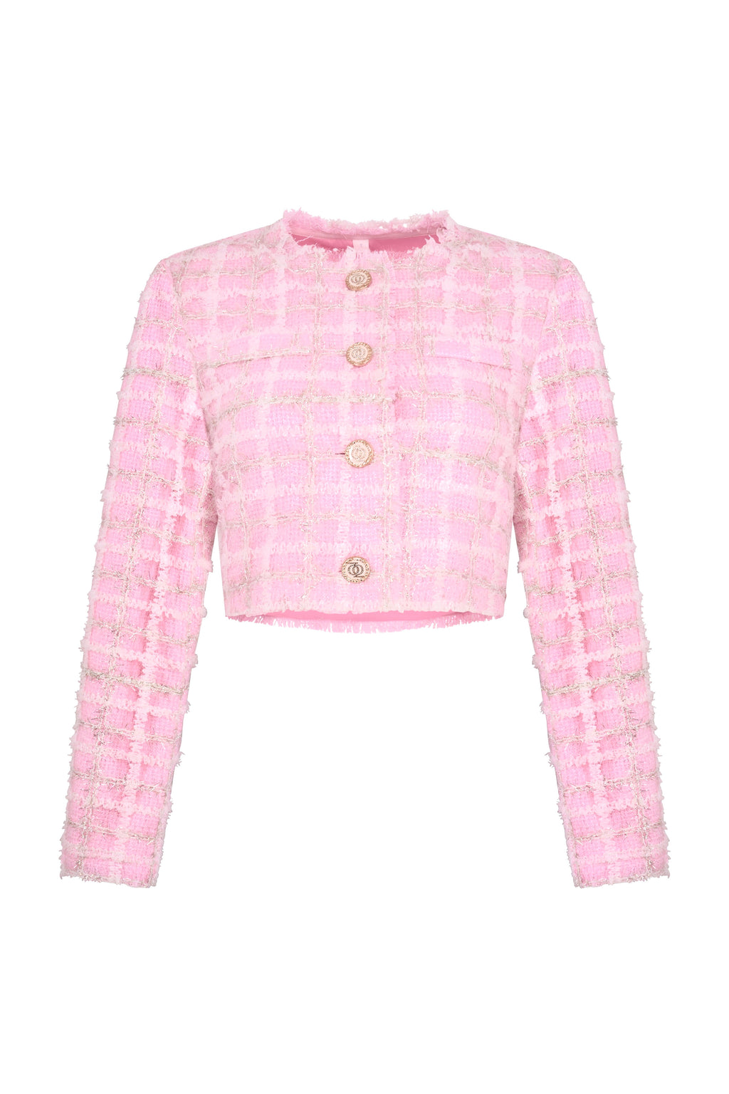 High Priority Tweed Jacket Pink