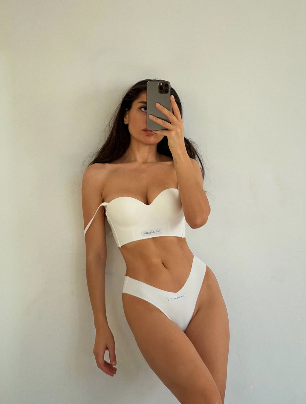 Second Skin Thong White