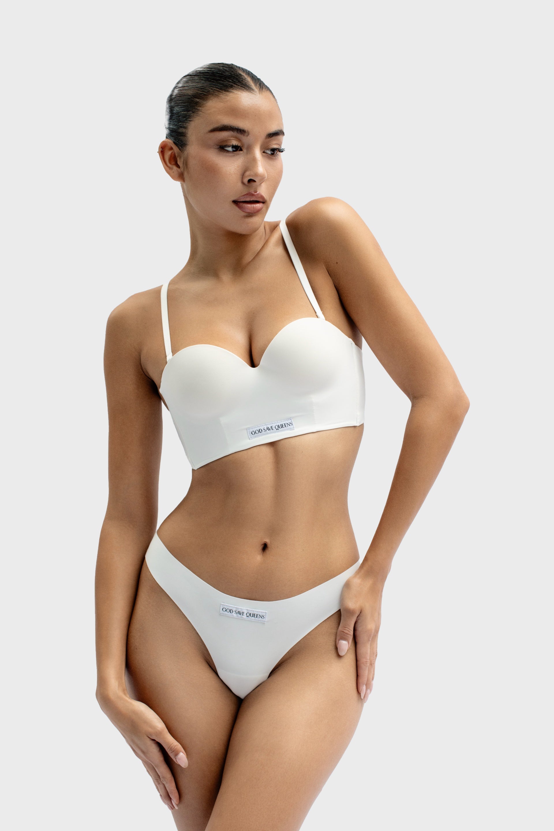 Second Skin Thong White