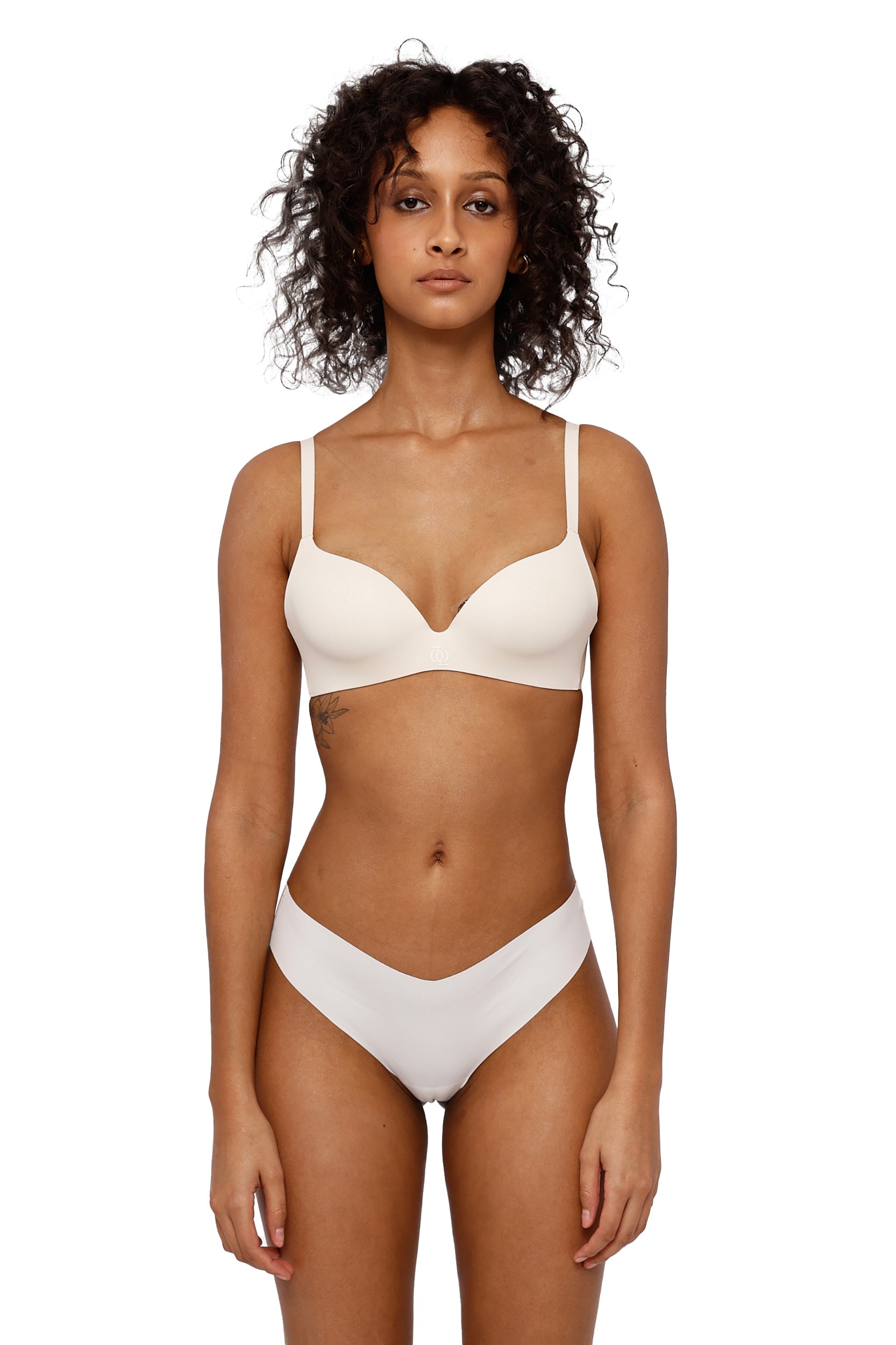 Second Skin Teardrop Bra Vanilla