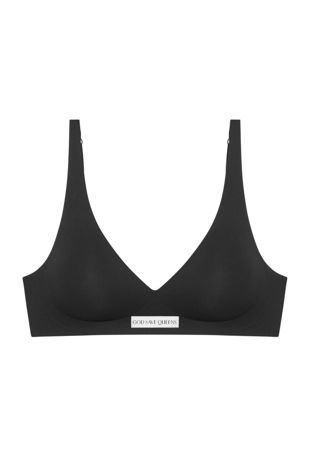 Second Skin Push Up Bralette Black