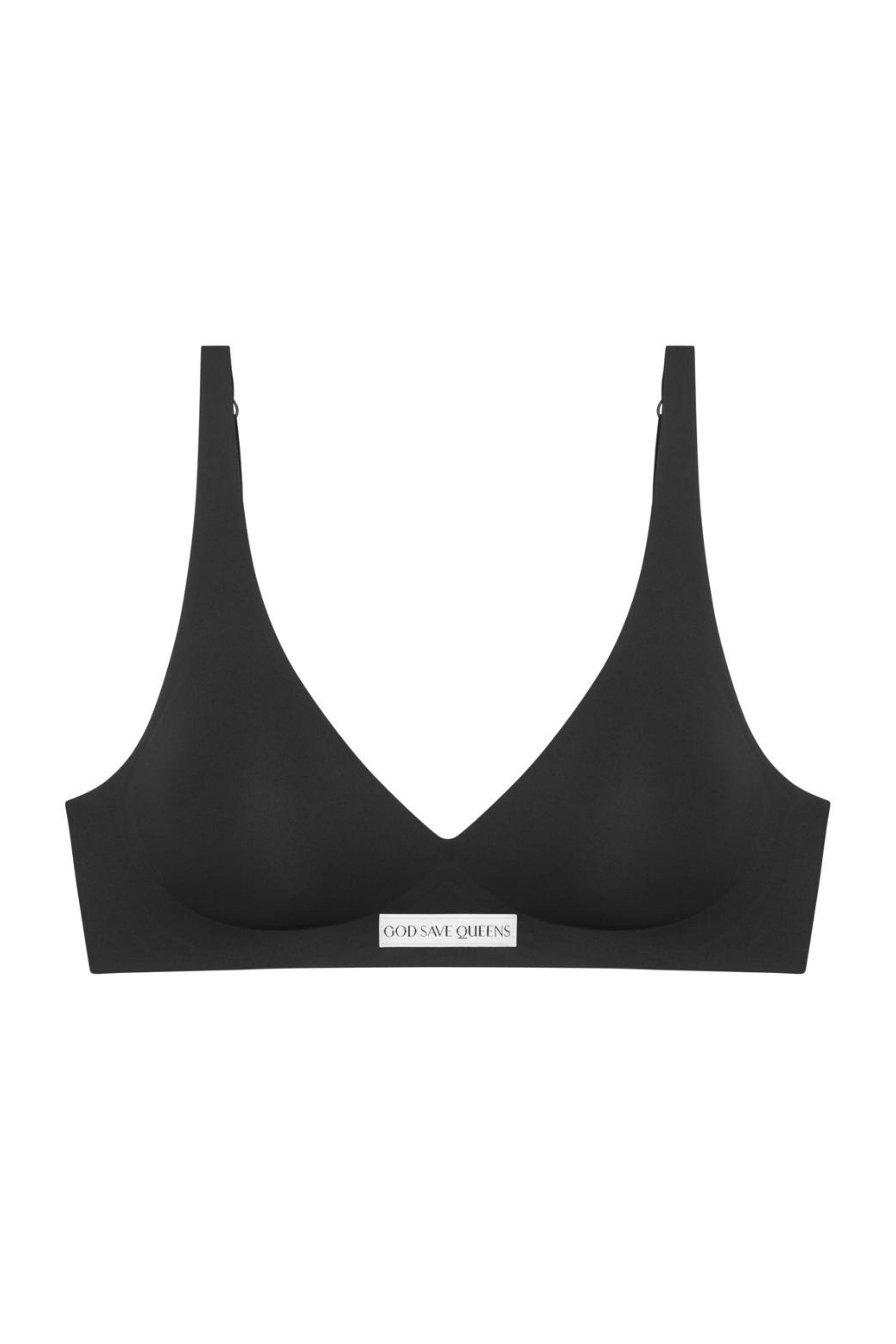 Second Skin Push Up Bralette Black