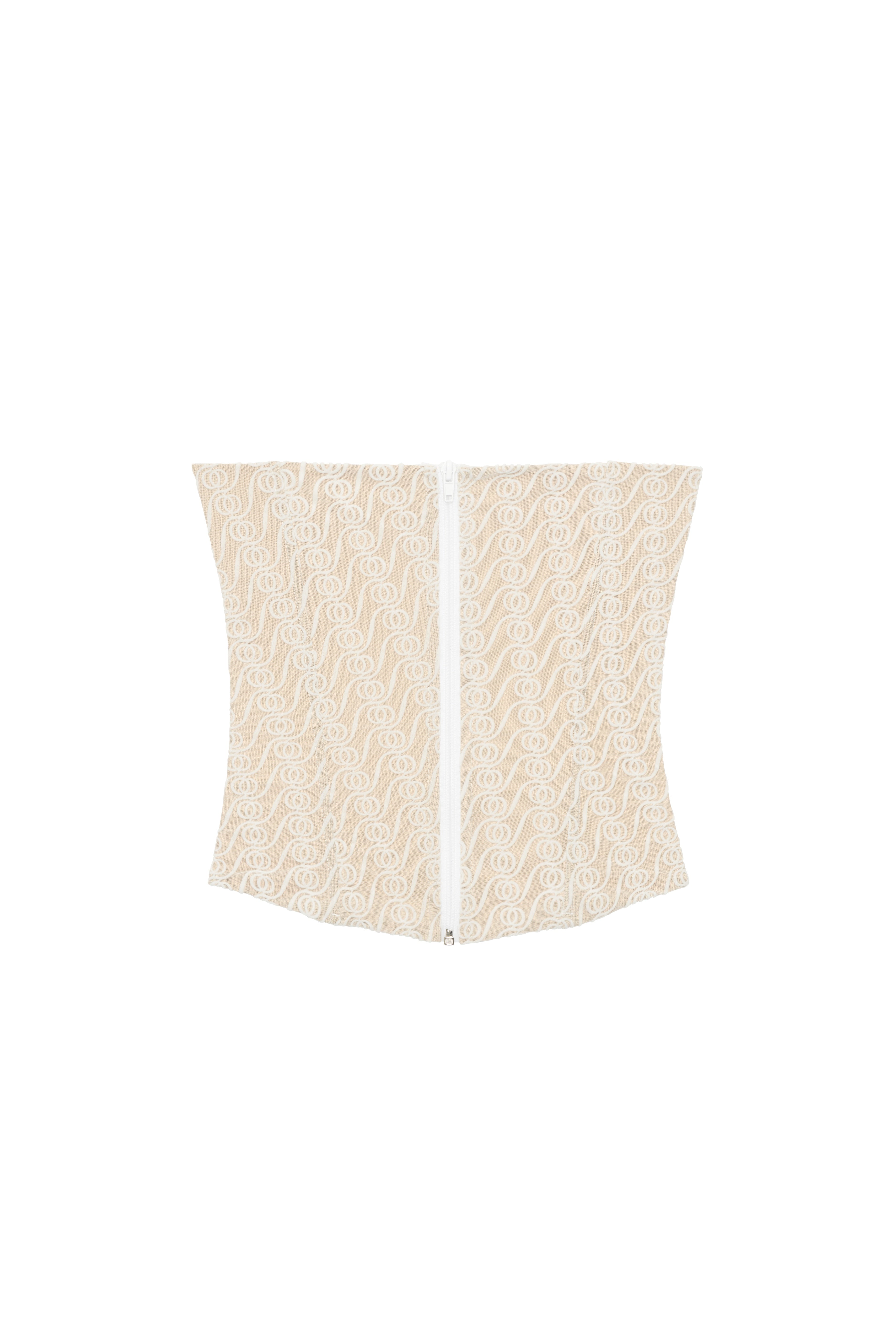 Alizee Strapless Corset White